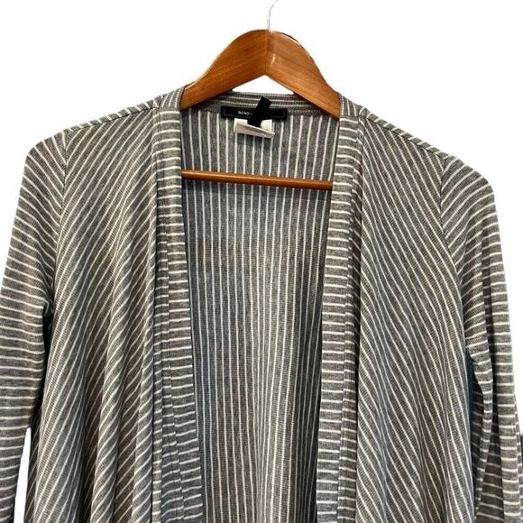BCBGMAXARZIA lyocell blend striped cardigan‎ - Picture 2 of 8